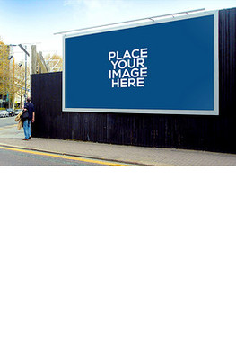 戶(hù)外大型廣告牌樣機(jī)
